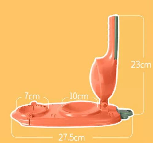 MÁQUINA PARA HACER EMPANADAS MULTIFUNCIONAL 2 EN 1