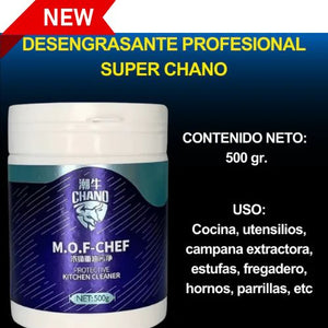 DESENGRASANTE CHANO 500 GR: LIMPIEZA SIN ESFUERZO